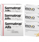Inovo + Sermatrop Alfa 3 kuuks (enne rasestumist). Sooduskomplekt 