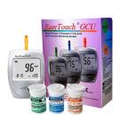 EasyTouch GCU 3in1 veresuhkru, kolesterooli- ja kusihappe mõõtmiseks 